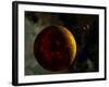 Artist's Concept of a Young, Turbulent Earth-Stocktrek Images-Framed Photographic Print
