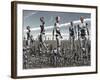 Artist's Concept of an Abundance of Androids with Artificial Intelligence-Stocktrek Images-Framed Photographic Print