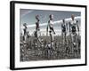 Artist's Concept of an Abundance of Androids with Artificial Intelligence-Stocktrek Images-Framed Photographic Print