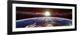 Artist's Concept of an Extraterrestrial Planet-Stocktrek Images-Framed Photographic Print