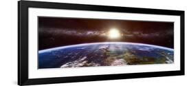 Artist's Concept of an Extraterrestrial Planet-Stocktrek Images-Framed Photographic Print