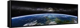 Artist's Concept of an Extraterrestrial Planet-Stocktrek Images-Framed Stretched Canvas