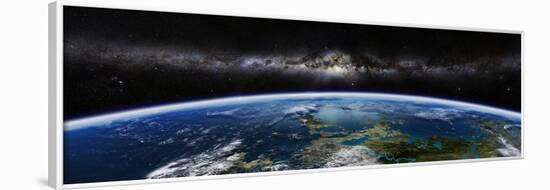Artist's Concept of an Extraterrestrial Planet-Stocktrek Images-Framed Photographic Print