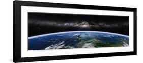 Artist's Concept of an Extraterrestrial Planet-Stocktrek Images-Framed Photographic Print