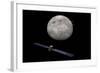 Artist's Concept of Dawn Spacecraft Approaching the Dwarf Planet Ceres-Stocktrek Images-Framed Art Print