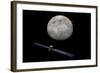 Artist's Concept of Dawn Spacecraft Approaching the Dwarf Planet Ceres-Stocktrek Images-Framed Art Print