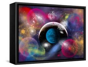 Artist's Concept of Dimensional Doorways Within the Universe-Stocktrek Images-Framed Stretched Canvas