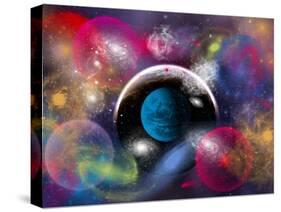 Artist's Concept of Dimensional Doorways Within the Universe-Stocktrek Images-Stretched Canvas