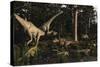 Artist's Concept of Fauna That Was Dominant in the Early Cretaceous Period-Stocktrek Images-Stretched Canvas