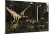 Artist's Concept of Fauna That Was Dominant in the Early Cretaceous Period-Stocktrek Images-Mounted Art Print