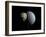 Artist's Concept of How Uranus and its Tiny Moon Puck-Stocktrek Images-Framed Premium Photographic Print