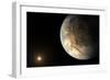 Artist's Concept of Kepler-186F Orbiting a Distant Star-null-Framed Art Print