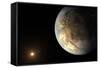 Artist's Concept of Kepler-186F Orbiting a Distant Star-null-Framed Stretched Canvas