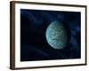 Artist's Concept of Kepler 22b, An Extrasolar Planet Found To Orbit the Habitable Zone-Stocktrek Images-Framed Photographic Print