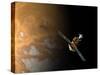 Artist's Concept of NASA's Mars Reconnaissance Orbiter-Stocktrek Images-Stretched Canvas