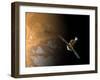 Artist's Concept of NASA's Mars Reconnaissance Orbiter-Stocktrek Images-Framed Photographic Print