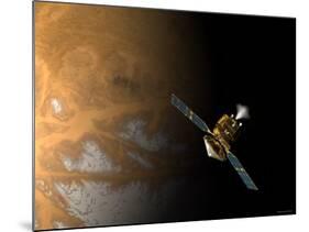 Artist's Concept of NASA's Mars Reconnaissance Orbiter-Stocktrek Images-Mounted Photographic Print