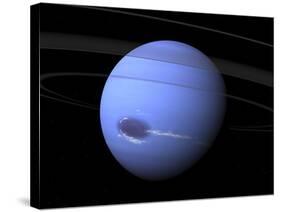 Artist's Concept of Neptune-Stocktrek Images-Stretched Canvas