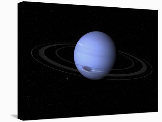 Artist's Concept of Neptune-Stocktrek Images-Stretched Canvas