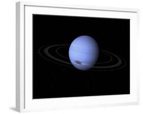 Artist's Concept of Neptune-Stocktrek Images-Framed Photographic Print