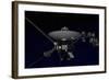 Artist's Concept of One of the Twin Voyager Spacecraft-null-Framed Art Print