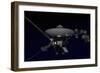 Artist's Concept of One of the Twin Voyager Spacecraft-null-Framed Art Print