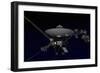 Artist's Concept of One of the Twin Voyager Spacecraft-null-Framed Art Print