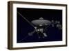 Artist's Concept of One of the Twin Voyager Spacecraft-null-Framed Premium Giclee Print