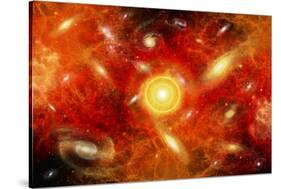 Artist's Concept of the Big Bang Theory-null-Stretched Canvas