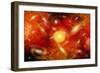 Artist's Concept of the Big Bang Theory-null-Framed Art Print