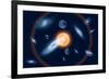 Artist's Concept of the Big Bang Theory-null-Framed Premium Giclee Print