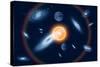 Artist's Concept of the Big Bang Theory-null-Stretched Canvas