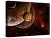 Artist's Concept of the Birth Place of a Star System-Stocktrek Images-Stretched Canvas