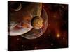 Artist's Concept of the Birth Place of a Star System-Stocktrek Images-Stretched Canvas