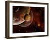 Artist's Concept of the Birth Place of a Star System-Stocktrek Images-Framed Photographic Print