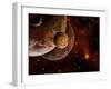 Artist's Concept of the Birth Place of a Star System-Stocktrek Images-Framed Photographic Print