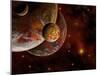 Artist's Concept of the Birth Place of a Star System-Stocktrek Images-Mounted Photographic Print