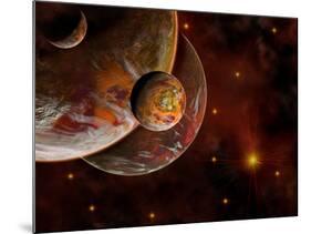 Artist's Concept of the Birth Place of a Star System-Stocktrek Images-Mounted Photographic Print