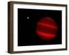 Artist's Concept of the Brown Dwarf Gliese 229 B-Stocktrek Images-Framed Photographic Print