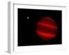 Artist's Concept of the Brown Dwarf Gliese 229 B-Stocktrek Images-Framed Photographic Print