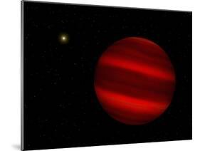 Artist's Concept of the Brown Dwarf Gliese 229 B-Stocktrek Images-Mounted Photographic Print