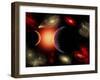 Artist's Concept of the Cosmic Wonders of the Universe-Stocktrek Images-Framed Photographic Print