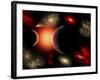 Artist's Concept of the Cosmic Wonders of the Universe-Stocktrek Images-Framed Photographic Print