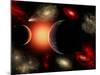 Artist's Concept of the Cosmic Wonders of the Universe-Stocktrek Images-Mounted Photographic Print