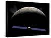 Artist's Concept of the Dawn Spacecraft Entering Orbit around Ceres-Stocktrek Images-Stretched Canvas
