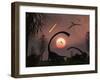 Artist's Concept of the Extinction of Prehistoric Earth-Stocktrek Images-Framed Photographic Print