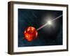 Artist's Concept of the Formation of the Solar System-Stocktrek Images-Framed Premium Photographic Print