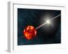 Artist's Concept of the Formation of the Solar System-Stocktrek Images-Framed Premium Photographic Print