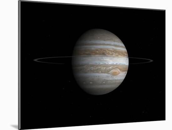 Artist's Concept of the Planet Jupiter-Stocktrek Images-Mounted Photographic Print