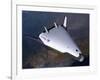 Artist's Concept of the X-33 after Engine Shutdown-null-Framed Art Print